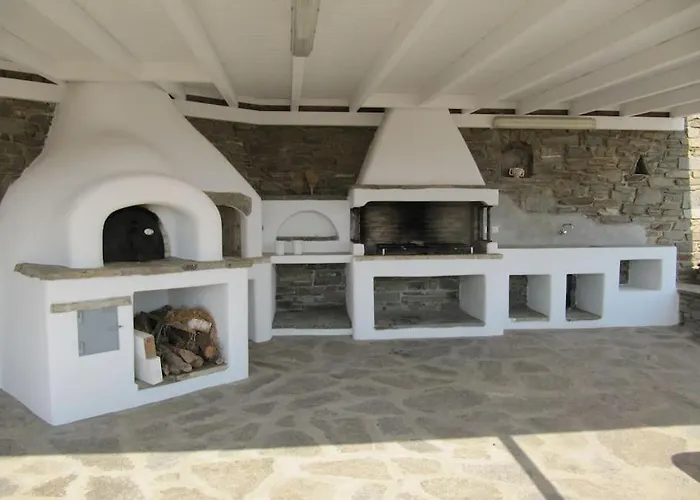 Beachfront-santa Marina Vacation Tatil Evi Páros