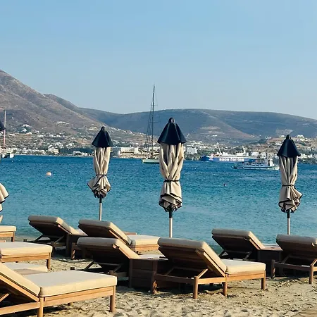 Beachfront-santa Marina Vacation Tatil Evi Páros